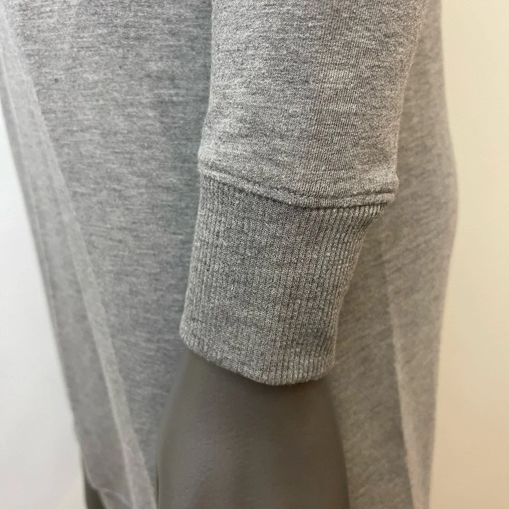 Thyme & Honey Dress Women’s M Gray Long Sleeve Casual Athleisure Short - Picture 5 of 7